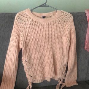 Soft pink long sleeve shirt